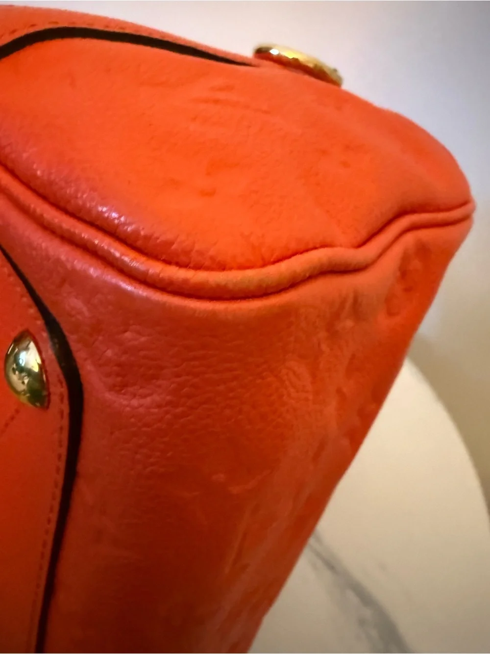 Louis Vuitton Orient Monogram Empreinte Leather Speedy Bandouliere 25 w/ COA